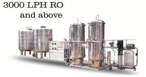 3000 LPH SS RO Plant