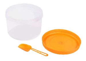 750 ML Plastic Container (White)