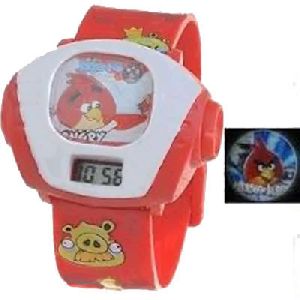 Projector Digital Wrist Watch