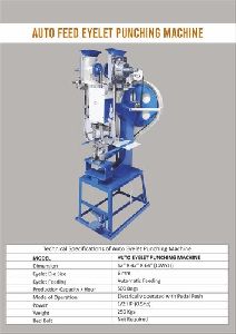 Automatic Eyelet Punching Machine