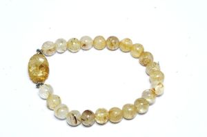 Golden Rutilated Quartz bracelet