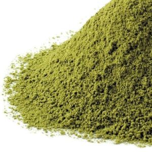 green coffee powder