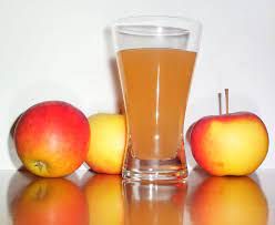 fresh apple juice