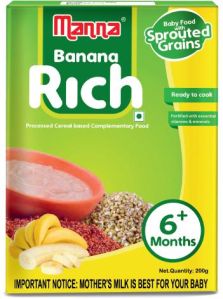 banana rich baby food