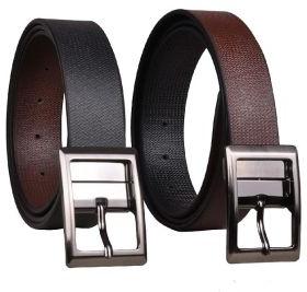 Mens Reversible Leather Belt