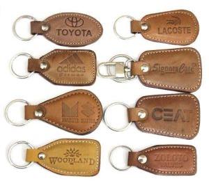 Promotional Leather Keychain