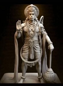 Marble Lord Hanuman Statue