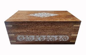 Mango Wood Tea Box