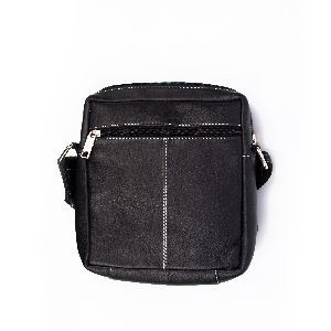 LEATHER UNISEX SLING BAG SMALL