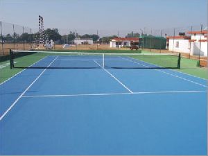 Synthetic Tennis Court Maintenance Services