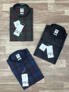 Mens Checked Zara Shirts