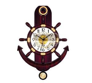 V-8 Pendulum Collection Wall Clock