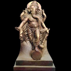 Fiberglass Ganpati Statue-5 Feet