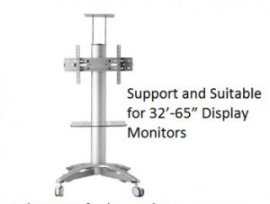 AVC-FST-1018 / IM-1018 FLOOR STAND TV TROLLEY