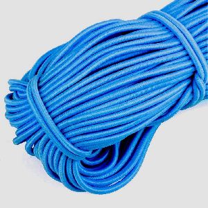 200mtr Blue Round Elastic Cord Straps
