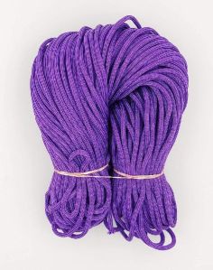 50mtr Purple Braided Macrame PP Knot Threads