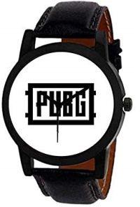 PUBG Dial Black Strap Analog Watch - M134