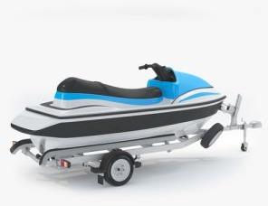 Jet ski Trailer trolley