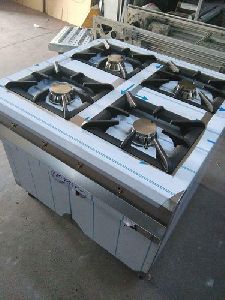 Four Burner Commercial Gas Stove