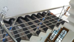 Stainless Steel Acrylic Stair Railing