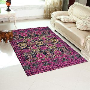 Kashmiri Acrylic Cotton Carpet