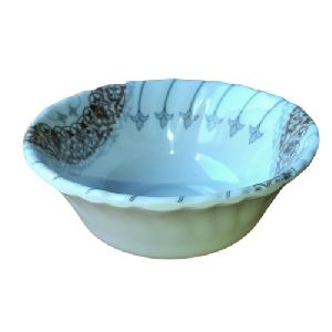 Curved Melamine Bowl