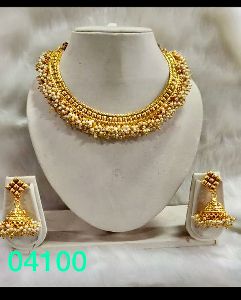 Micro Gold Necklace Set