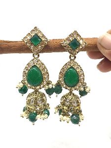 Monalisa Long Jhumka Earrings