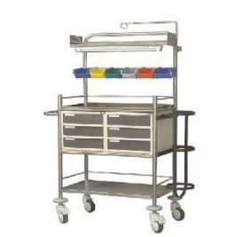 P.C. Crash Cart Trolley