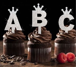 Alphabet Cake Topper