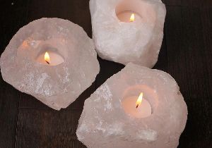 Agate Stone Tealight Candle Holder