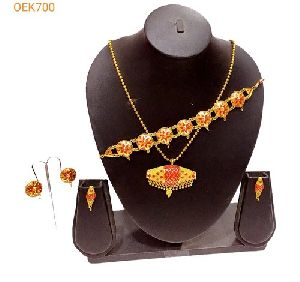 Axomiya Gohona Necklace Set