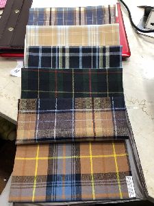 Checked Shirting Fabric