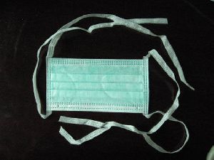 DISPOSABLE 3PLY TIE EARLOOP FACE MASK