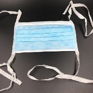 DISPOSABLE 3PLY TIE EARLOOP FACE MASK