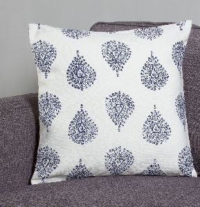 Block Print Cushion Cover