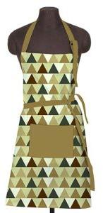 Triangle Printed Kitchen Apron