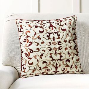 Embroidered Cushion Cover