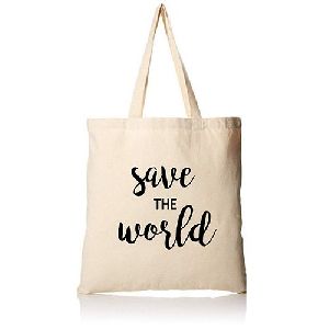 Save The World Print Promotional Bag