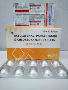 ACECLOFENAC, PARACETAMOL & CHLORZOXAZONE TABLET IP