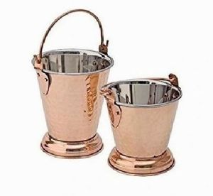 Copper Steel Serving Baalti