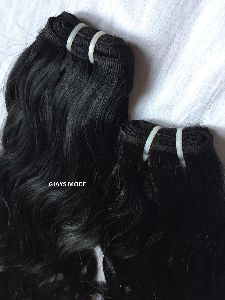 Hand Tied Weft Human Hair