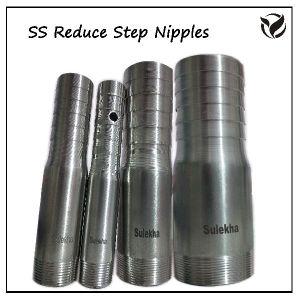 SS Reduce Step Nipple