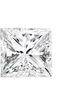 2.67 Carat Princess white Loose Moissanite Diamond