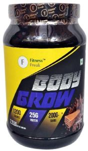 Fitness Freak Body Grow 1kg (2.2lbs) Chocolate Flavor