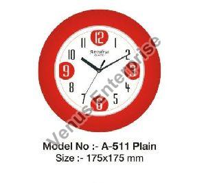 A-511 Plain Design Wall Clock