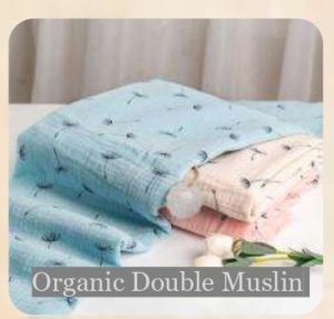 Organic Double Muslin Fabric