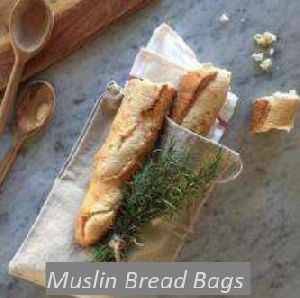 Organic Muslin Bread Bags