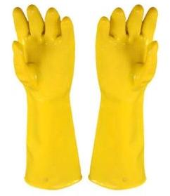 PVC RUBBER GLOVES