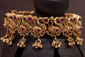 Gold Antique Designer Bangles